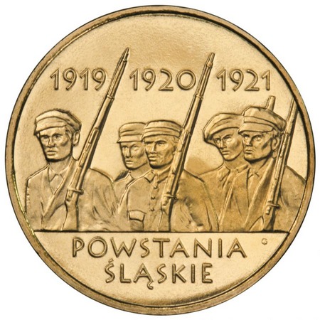 2 złote - Powstania Śląskie